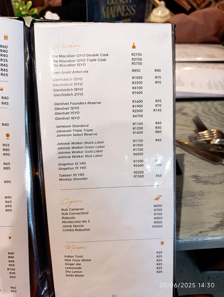 Menu Perere Polokwane-9